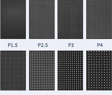 راهنمای انتخاب دات پیچ (P) تلویزیون شهری فضای داخلی و خارجی